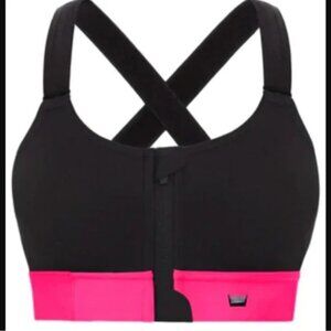 Shefit Flex Sports Bra Medium Impact Black LUXE Size Large